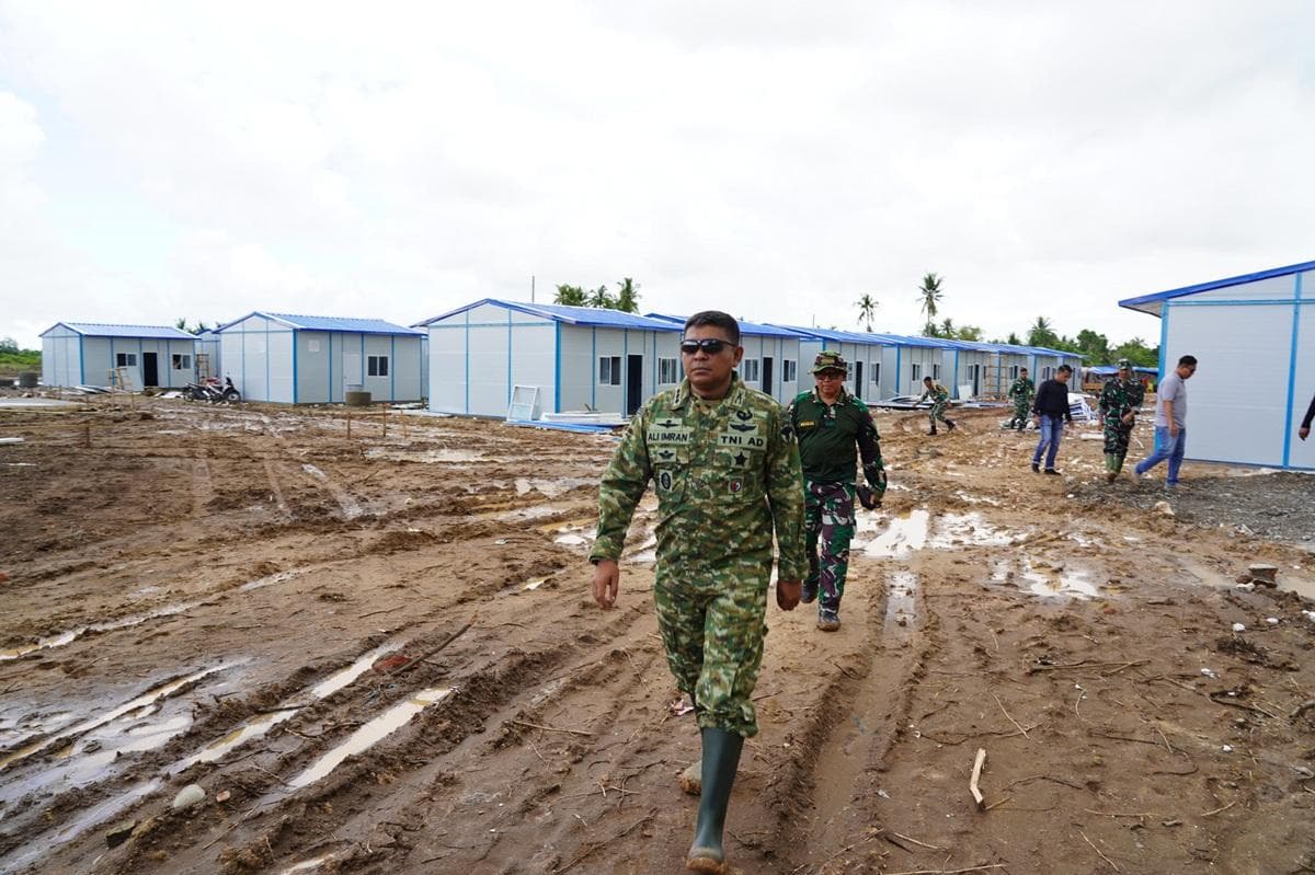 104 Unit Huntap Siap Huni, Warga Kuala Cangkoi Aceh Utara Bangkit dari Banjir