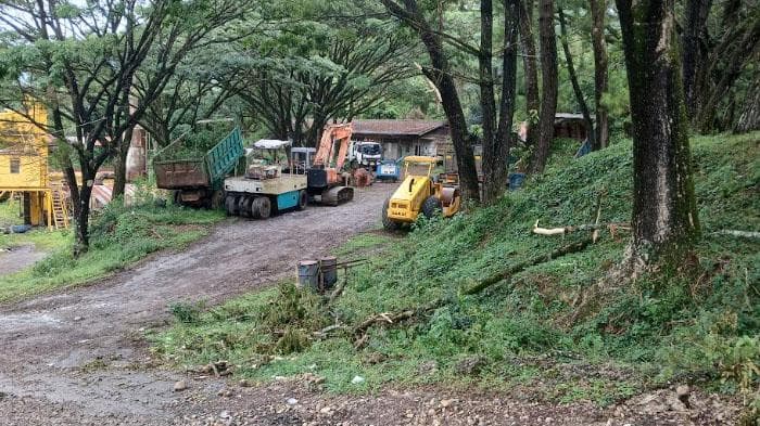 Empat Proyek Jalan Gayo Lues Tertunda Akibat Longsor, Aspal Tertahan