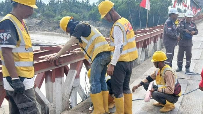 Jembatan Kutablang Tutup Sementara, Perbaikan Lantai Dibutuhkan