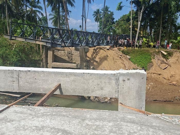 Jembatan Bailey di Bireuen Hampir Rampung, Warga Meunasah Tambo Berharap Akses Lancar