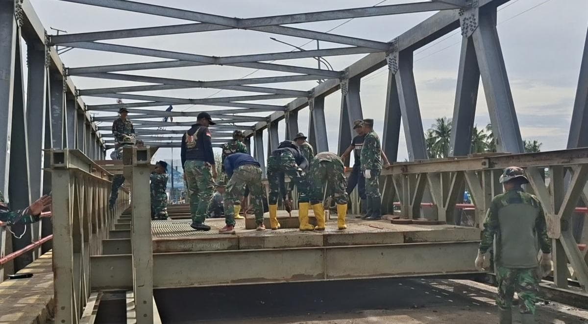 TNI Siapkan Pemasangan 18 Jembatan Bailey untuk Pulihkan Akses di Aceh