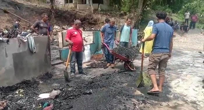 Rumah Petani di Lhokseumawe Terbakar, Keluarga Kehilangan Harta Benda