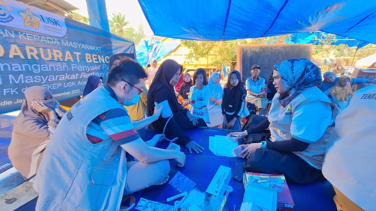 Tim USK Layani 2.000 Warga Pasca Bencana di 3 Kabupaten Aceh