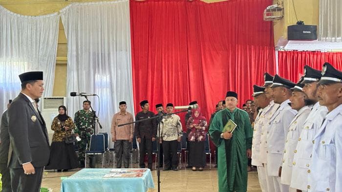 152 Keuchik Aceh Selatan Dilantik, Bupati Mirwan Tekankan Kepemimpinan Jujur dan Adil