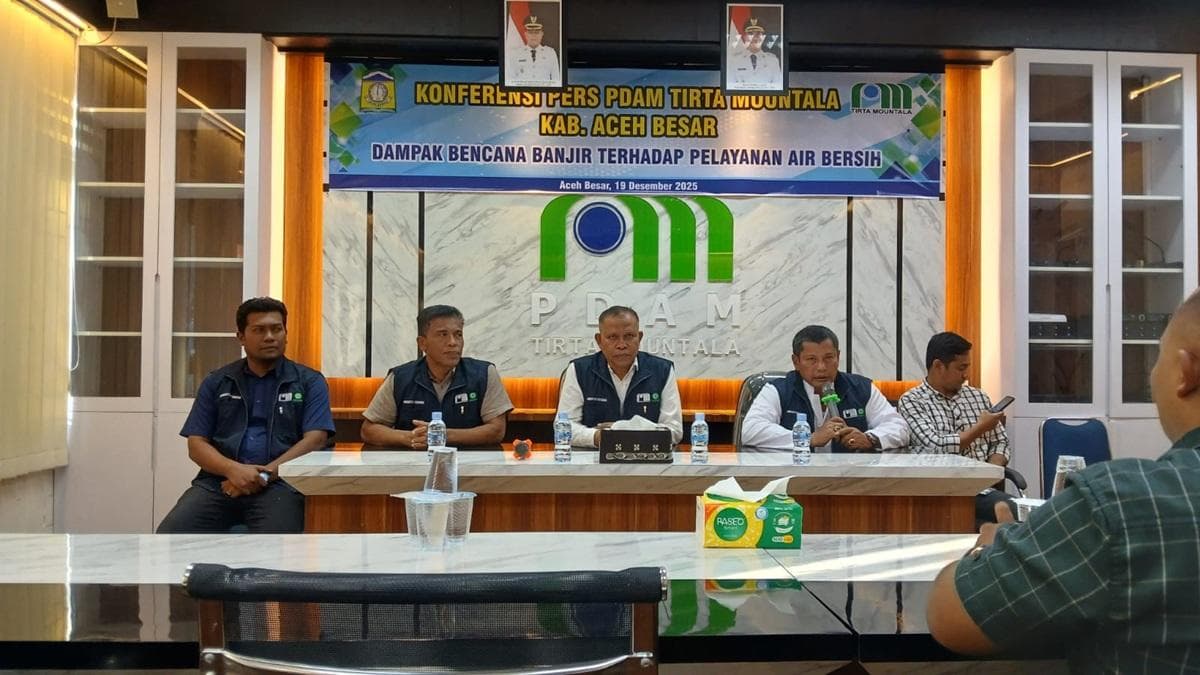 Meski Listrik Normal, PDAM Tirta Mountala Aceh Besar Butuh 2 Hari Pulihkan Distribusi Air 100 Persen