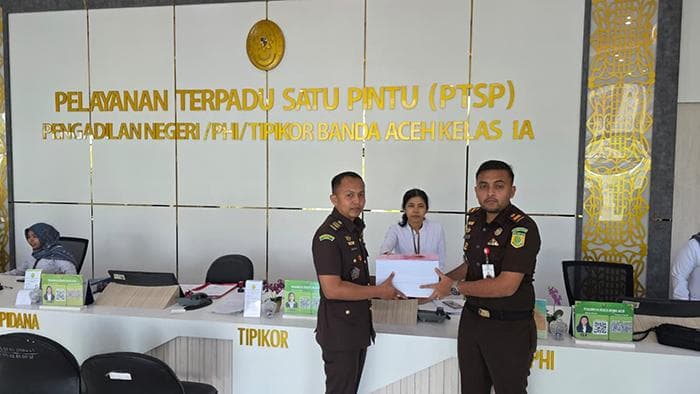 JPU Aceh Besar Limpahkan Kasus Korupsi SPPD Senilai Rp 404 Juta ke Tipikor