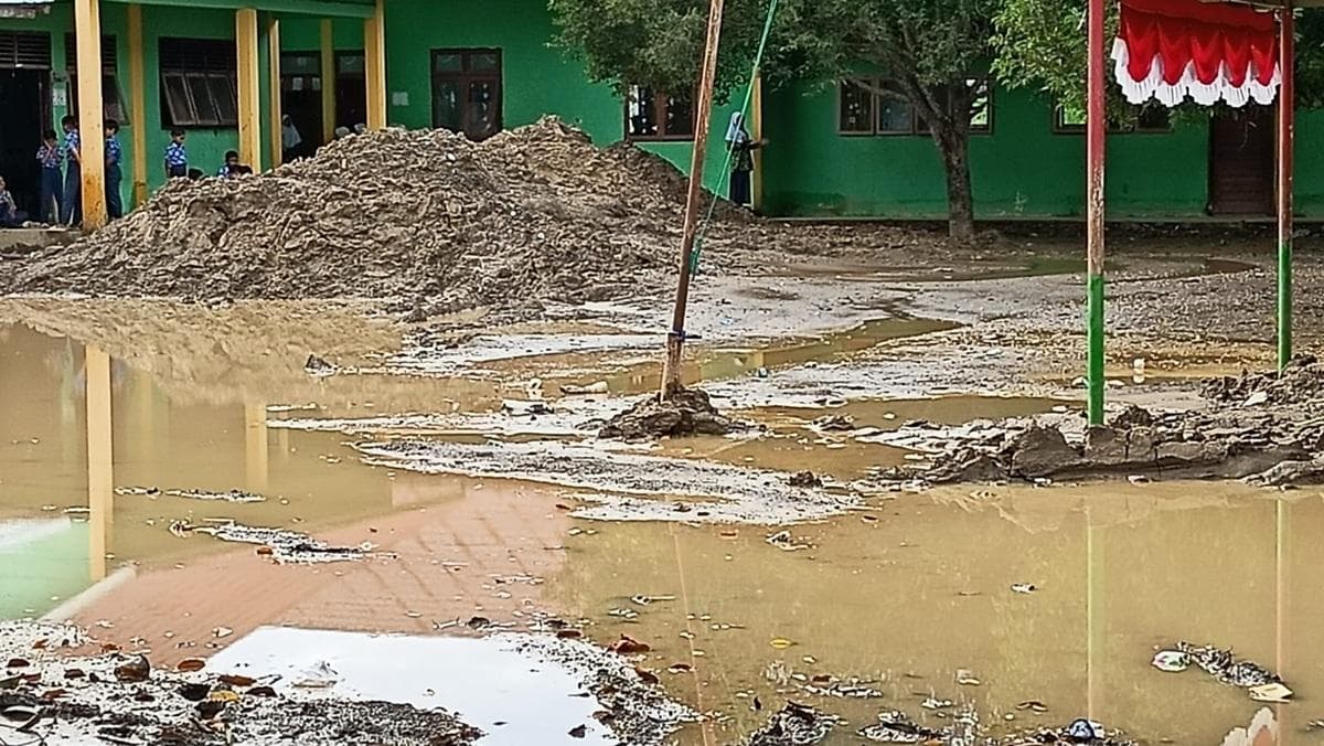 26 Madrasah di Pidie Terendam Lumpur Banjir,  6 MIN dan KUA Paling Parah