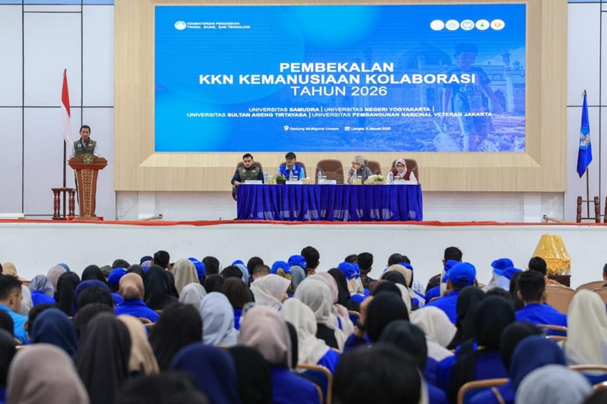 356 Mahasiswa KKN Kolaborasi Bantu Pemulihan Bencana di Aceh Tamiang