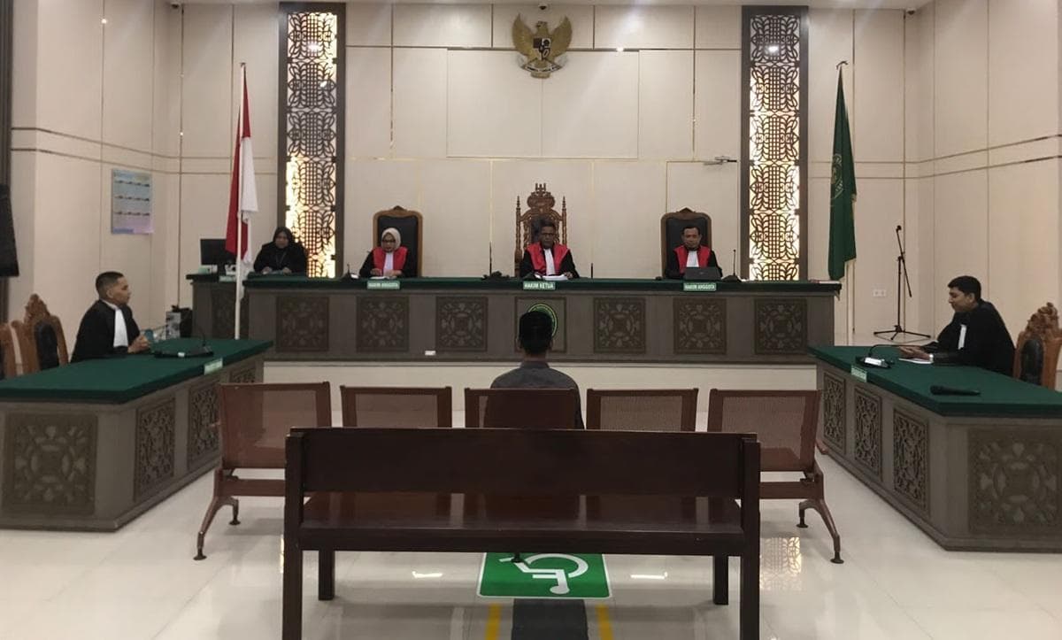 Mantan Keuchik Barieng Peudada Bireuen Divonis 3,5 Tahun Penjara