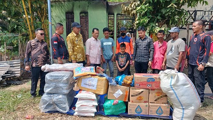 Dua Anak Yatim di Bireuen Kehilangan Rumah Akibat Kebakaran, Pemerintah Diminta Bantuan