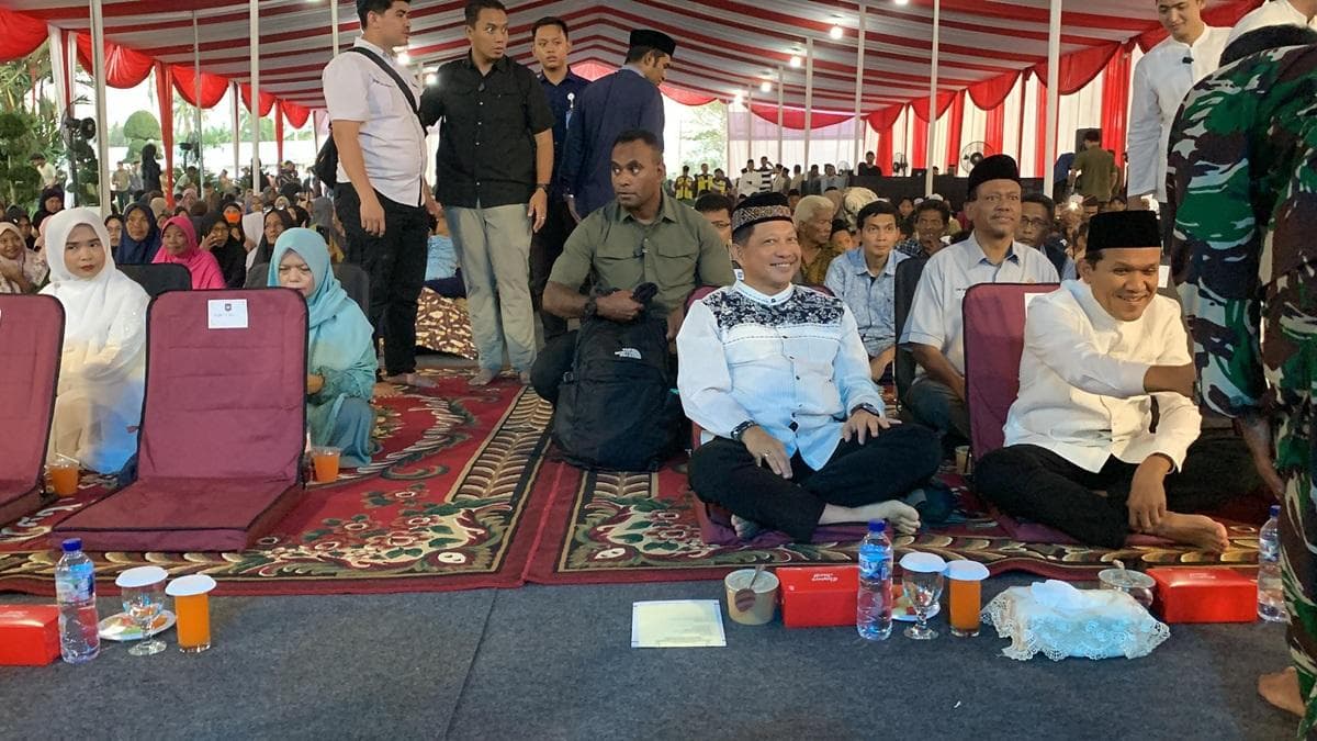 Mendagri Tito Karnavian Buka Puasa di Aceh Tamiang, Janji Pemulihan Pasca Banjir