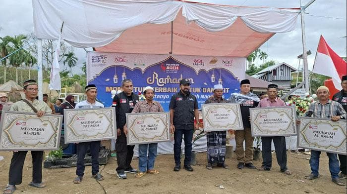 Lima Meunasah Baru Diresmikan di Sijudo Aceh Timur Jelang Ramadan