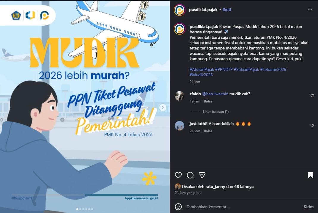 Mudik Lebaran 2026 Lebih Murah: Pemerintah Tanggung PPN Tiket Pesawat untuk Warga Aceh