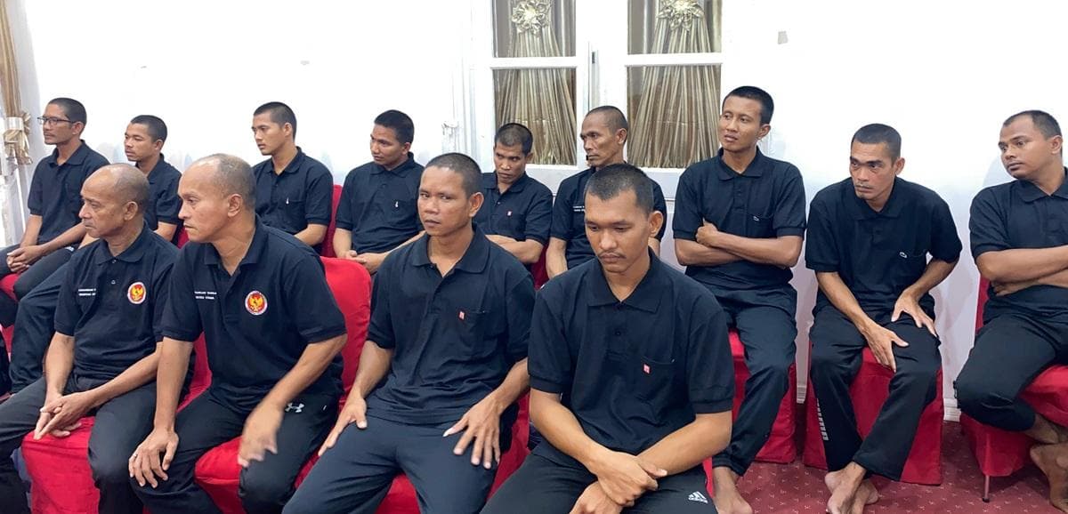 13 Nelayan Aceh Timur yang Ditahan Otoritas Thailand Akhirnya Dibebaskan