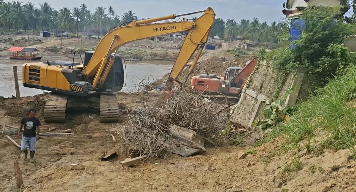 Jembatan Pante Lhong Bireuen Mulai Dibangun Usai Lebaran, Akses Warga Terputus Akhir