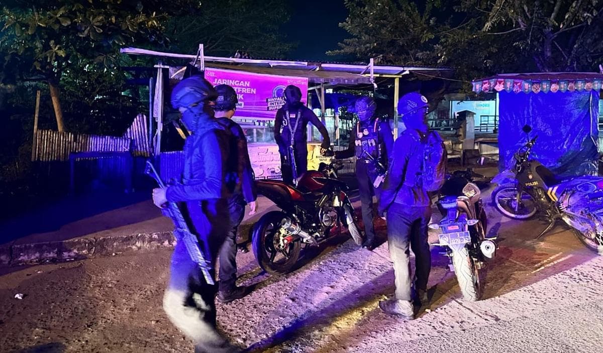 Tim Star Reborn Polres Lhokseumawe Patroli Dini Hari untuk Keamanan Warga