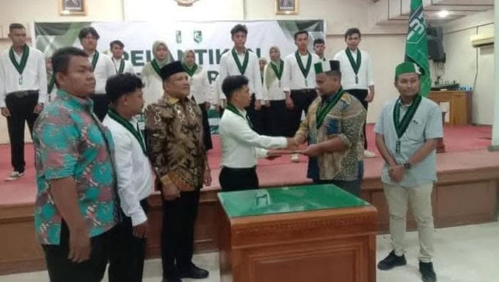 Pengurus HMI Bireuen Dilantik, Bupati Harapkan Sinergi Pasca Bencana