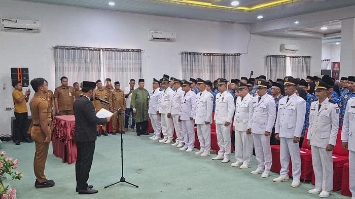 Bupati Aceh Timur Lantik 145 Pejabat, Fokus Pemulihan Banjir dan Evaluasi Kinerja