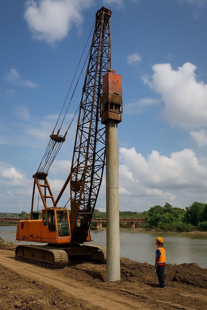 Jembatan Kuta Blang Dibangun, Warga Bireuen-Aceh Utara Segera Terhubung