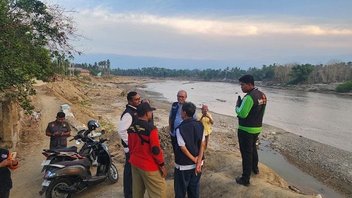 PDM Bireuen Tinjau Proyek Pemulihan Pascabanjir di Peusangan