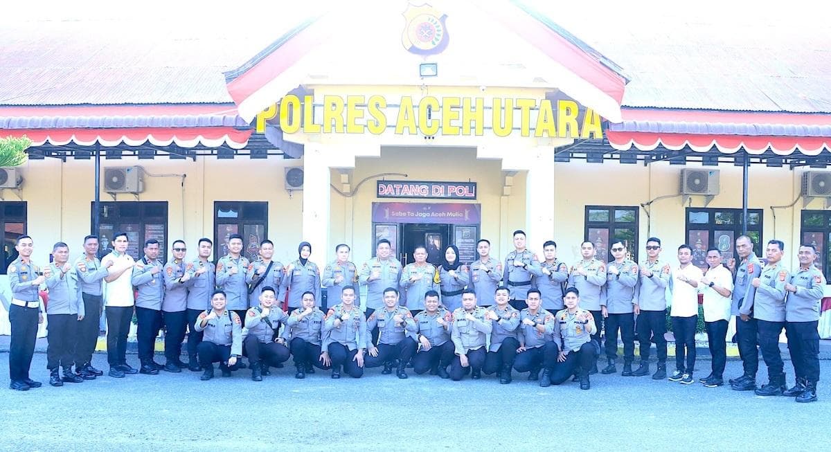 22 Mahasiswa STIK PTIK Aceh Utara Bantu Pemulihan Pascabanjir