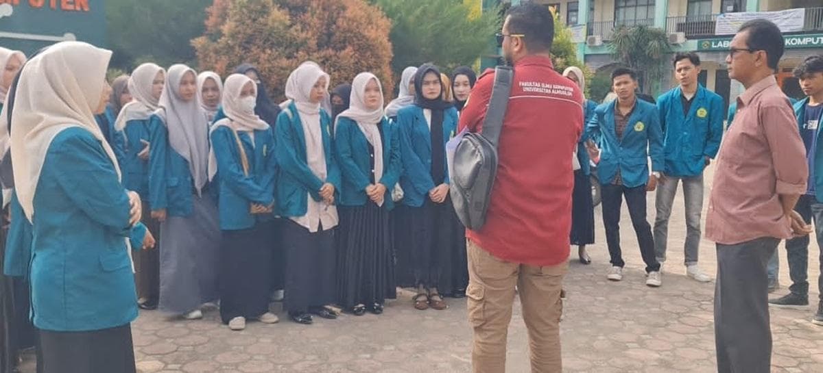 Mahasiswa Umuslim Bantu Rehabilitasi Desa Pante Lhong Pasca Banjir