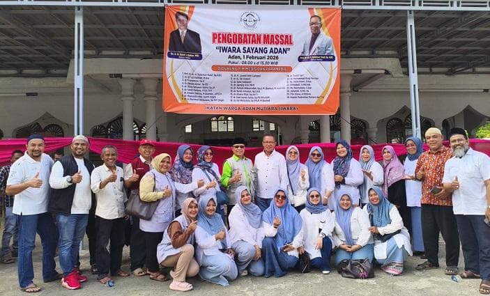 Ikatan Warga Adan Mutiara Gelar Pengobatan Massal, 411 Warga Berobat Gratis