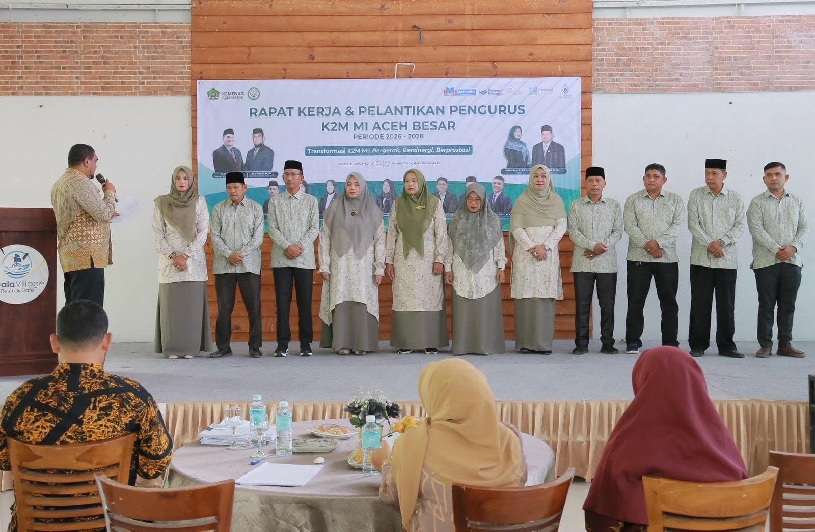 Pengurus K2M MI Aceh Besar Dikukuhkan, Fokus Prestasi Madrasah