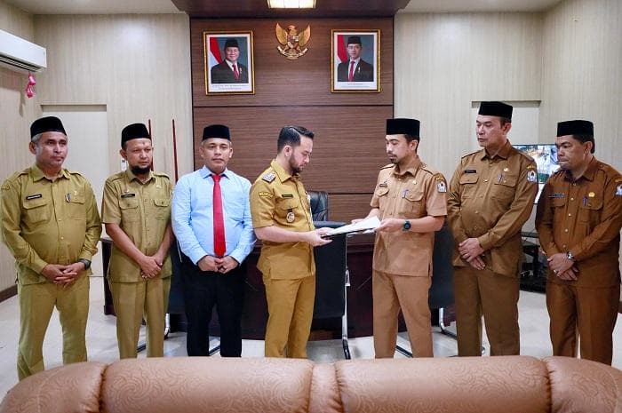Wahyu Rovaldi Jadi Plt Kepala Bapperida Aceh Barat, Diharapkan Percepat Pembangunan