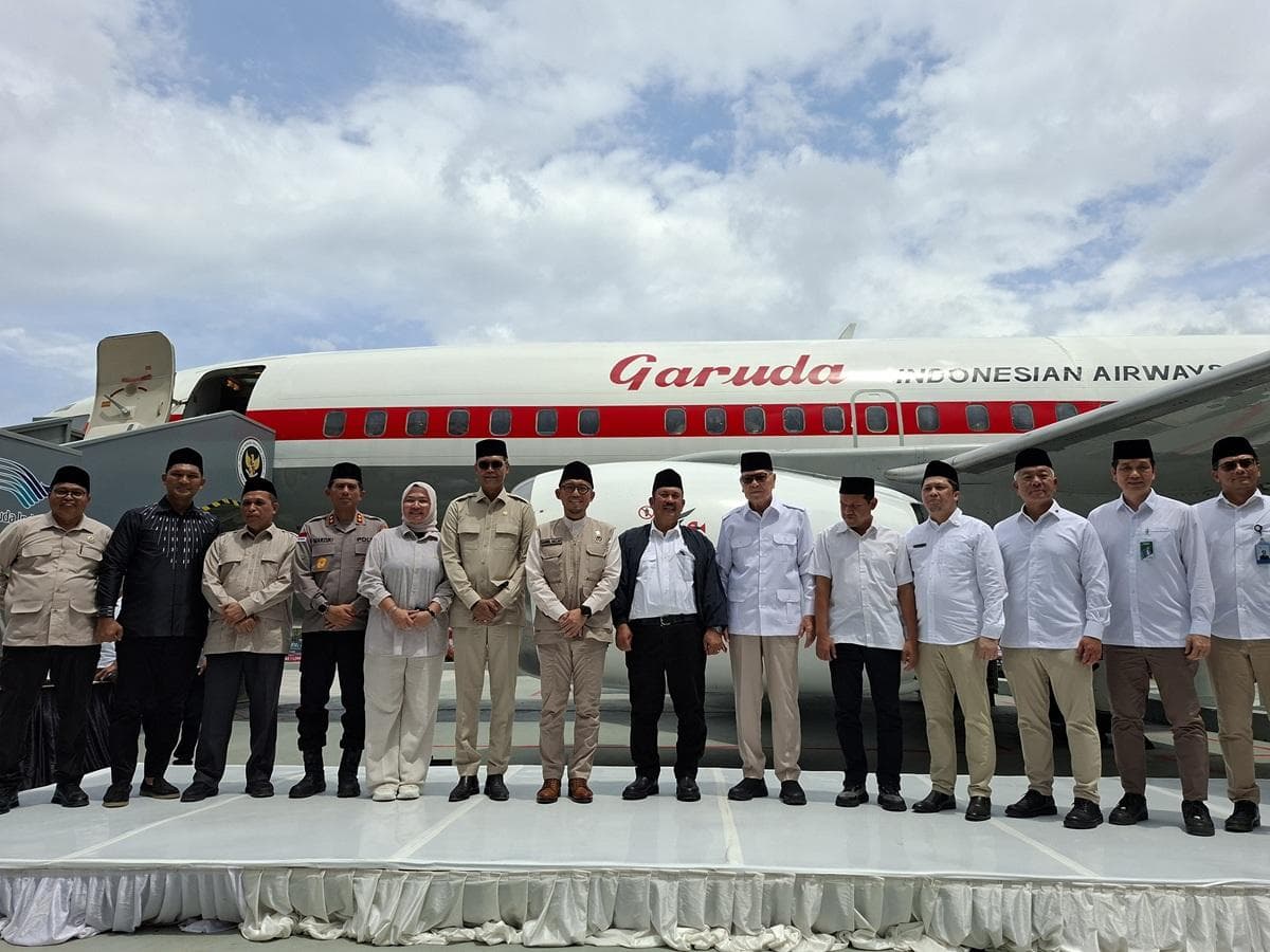 Kapolda Jamin Keamanan Jamaah Haji di Aceh, Peresmian Mock-Up Pesawat Garuda