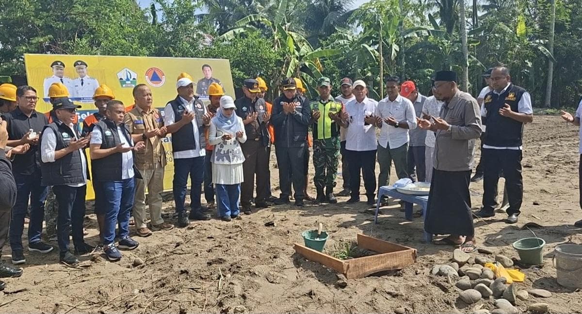 Pembangunan Huntap Pertama di Aceh untuk Korban Banjir Bireuen