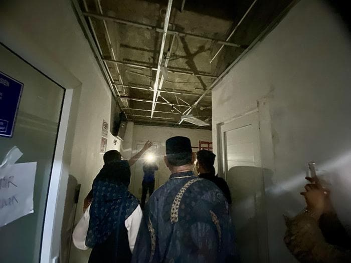 Plafon RSUD Aceh Selatan Ambruk, Komisi IV DPRK Siap Dukung Rehabilitasi