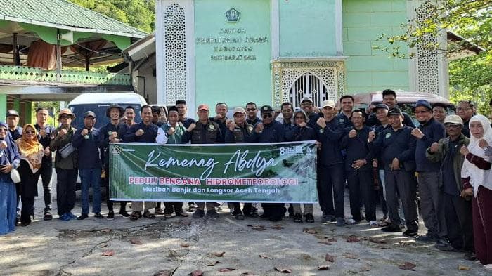 30 Relawan Kemenag Abdya Bantu Korban Bencana di Aceh Tengah