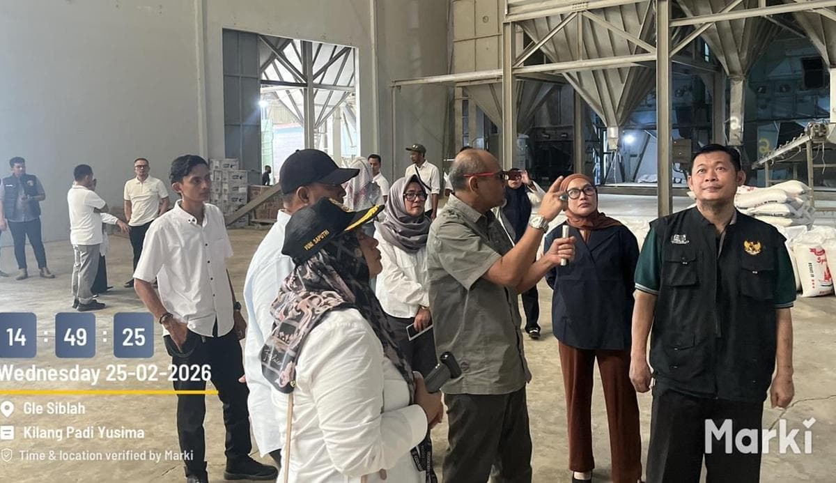 Saber Pangan dan Bulog Cek Harga Beras Yusima di Pidie Jelang Ramadhan