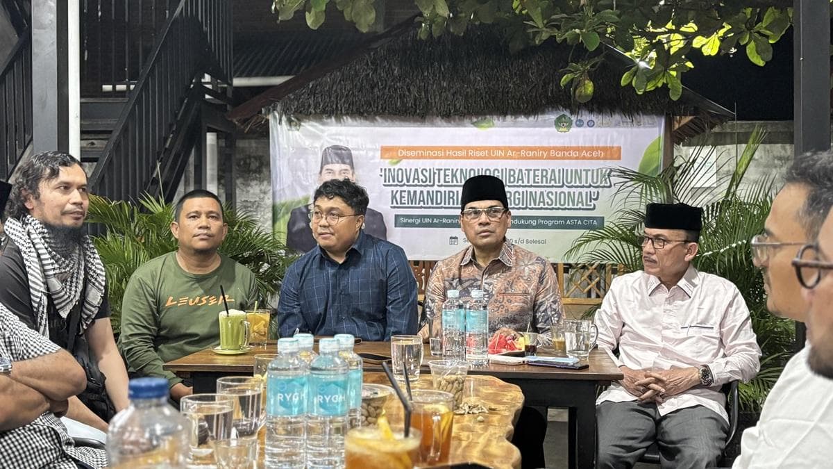 UIN Ar-Raniry Aceh Kembangkan Baterai Ramah Lingkungan dari Daun Balakacida