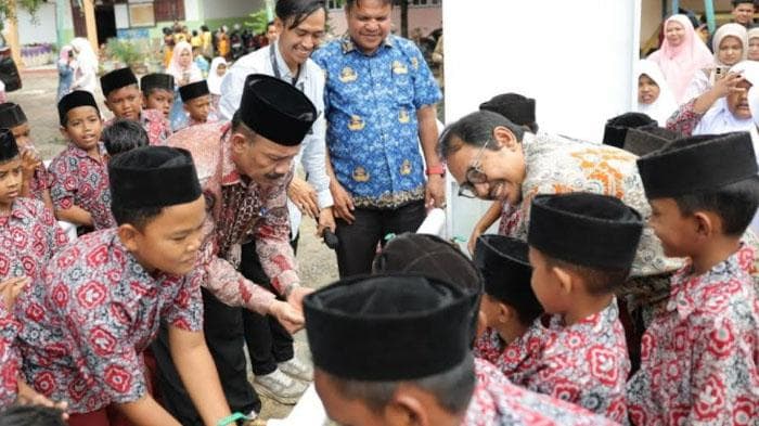 SDN 2 Garot Jadi Model WASH, Bupati Pidie: Dukung Sekolah Sehat dan Inklusif