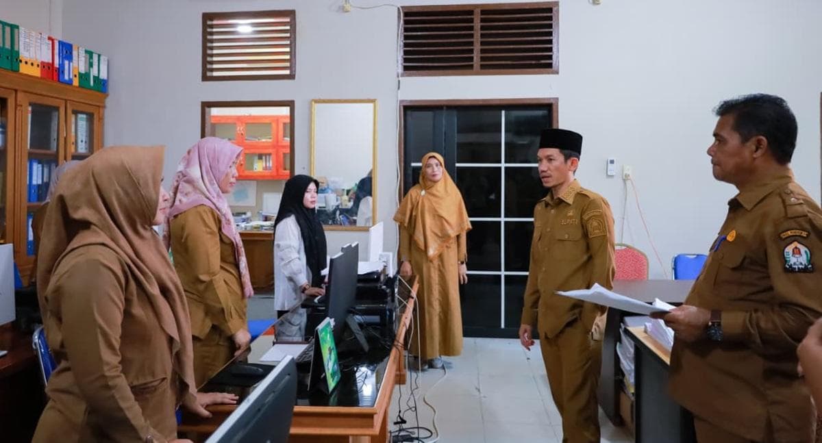 Pemkab Aceh Barat Perketat Disiplin ASN Lewat Sidak Terpadu, Ini Temuannya