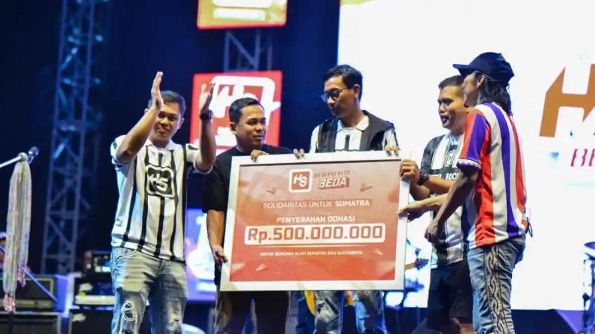 Slank Lelang Barang Pribadi untuk Korban Bencana Aceh dan Sumatra