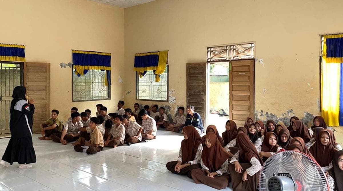 Mahasiswa Unimal Sosialisasi Anti-Bullying di Aceh Utara, Bangun Empati Siswa