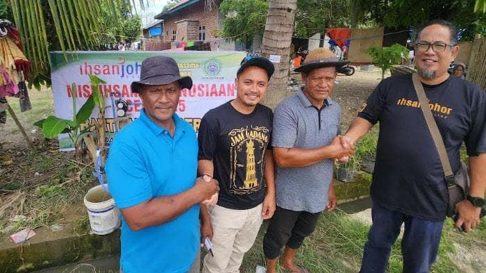 NGO Malaysia dan Umuslim Bantu Korban Banjir Aceh dengan Sumur Bor
