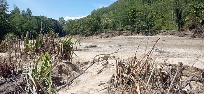 Limbah Hitam PT Hopson Ancam Sungai Kuala Tripe, Warga Gayo Lues Khawatir