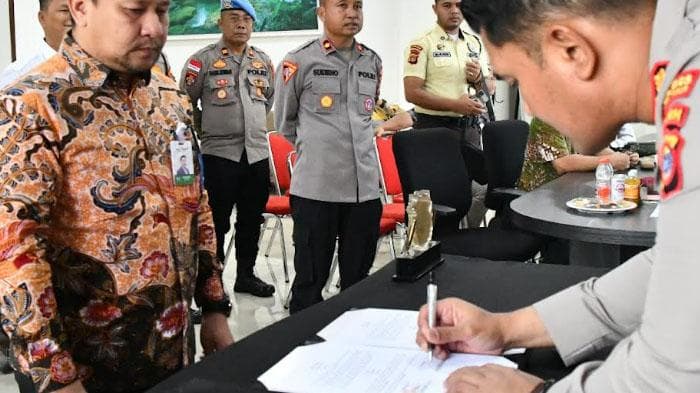 Polres Aceh Timur Perkuat Keamanan Perbankan dengan MoU Pengamanan Objek Vital