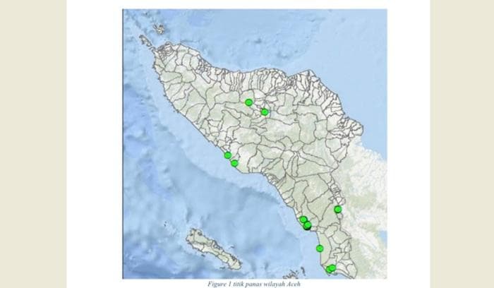 46 Titik Panas di Aceh, BMKG Peringatkan Hujan dan Angin Kencang