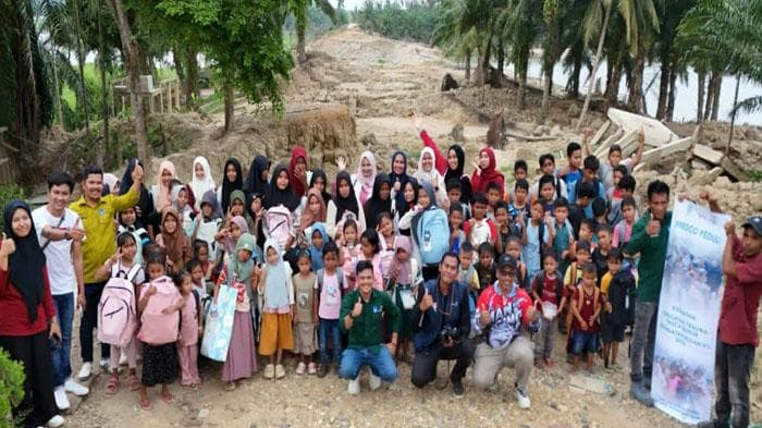 Medco E&P Malaka Pulihkan Senyum Anak Korban Banjir di Aceh Timur