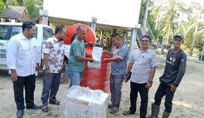 Warga Desa Alue Leuhop Aceh Barat Nikmati Air Bersih Pascabencana