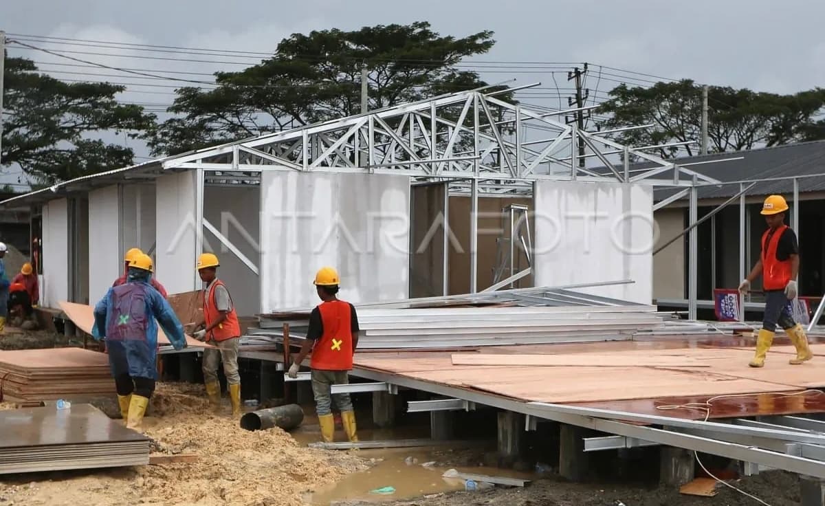 Huntara Korban Banjir Aceh Tamiang Siap Dihuni 1 Januari 2026