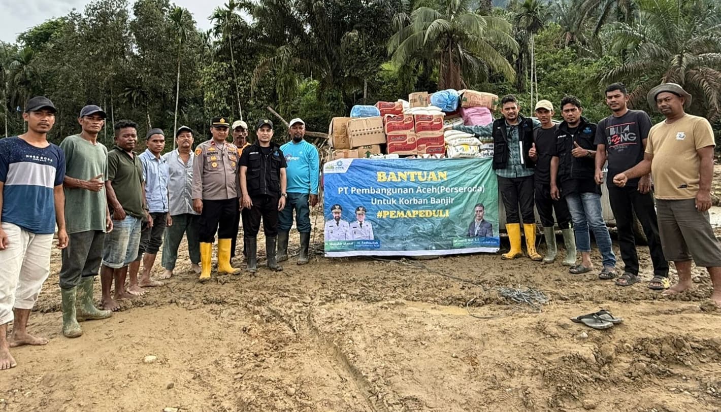 PT PEMA Lanjutkan Aksi Peduli Banjir di Simpang Jernih