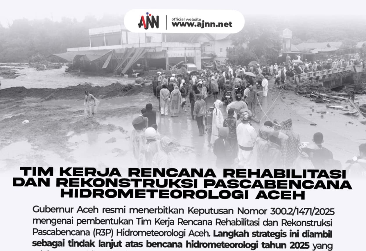 SK Tim Kerja R3P Aceh Diubah, Berikut Susunan Baru