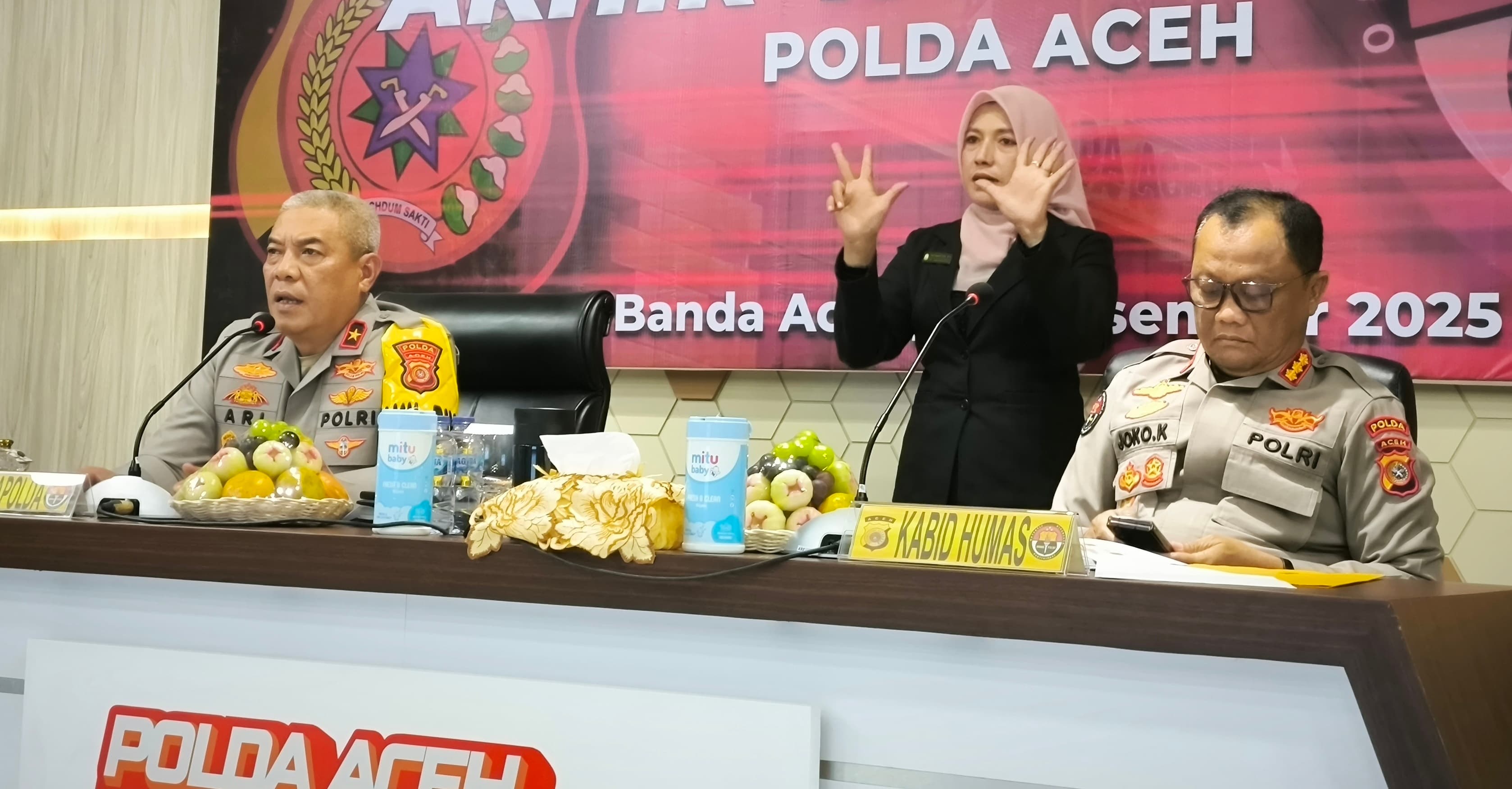 Kasus Kejahatan di Aceh Menurun, Perjudian Masih Jadi Ancaman Serius