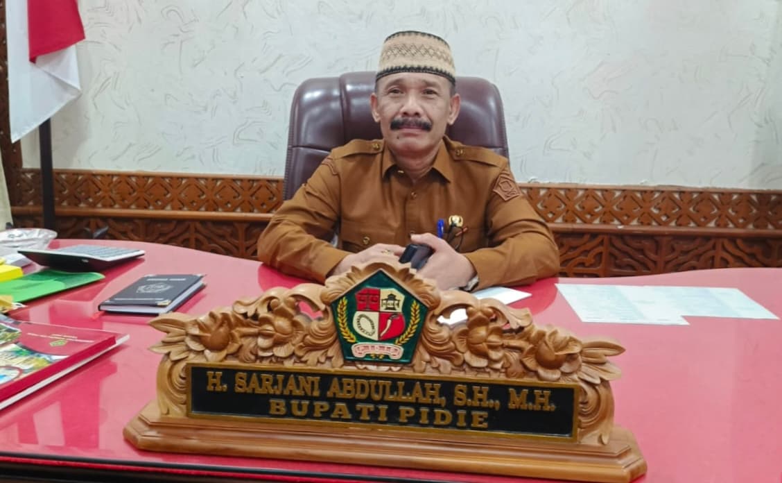 Bupati Pidie Larang Warga Rayakan Tahun Baru
